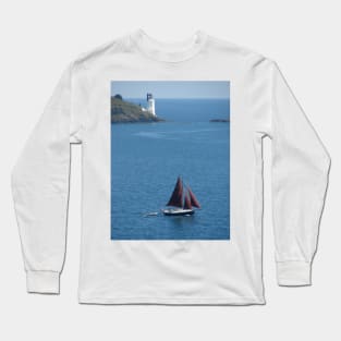 St Anthony`s Head, Cornwall Long Sleeve T-Shirt